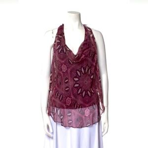 Haute Hippie silk top - size small